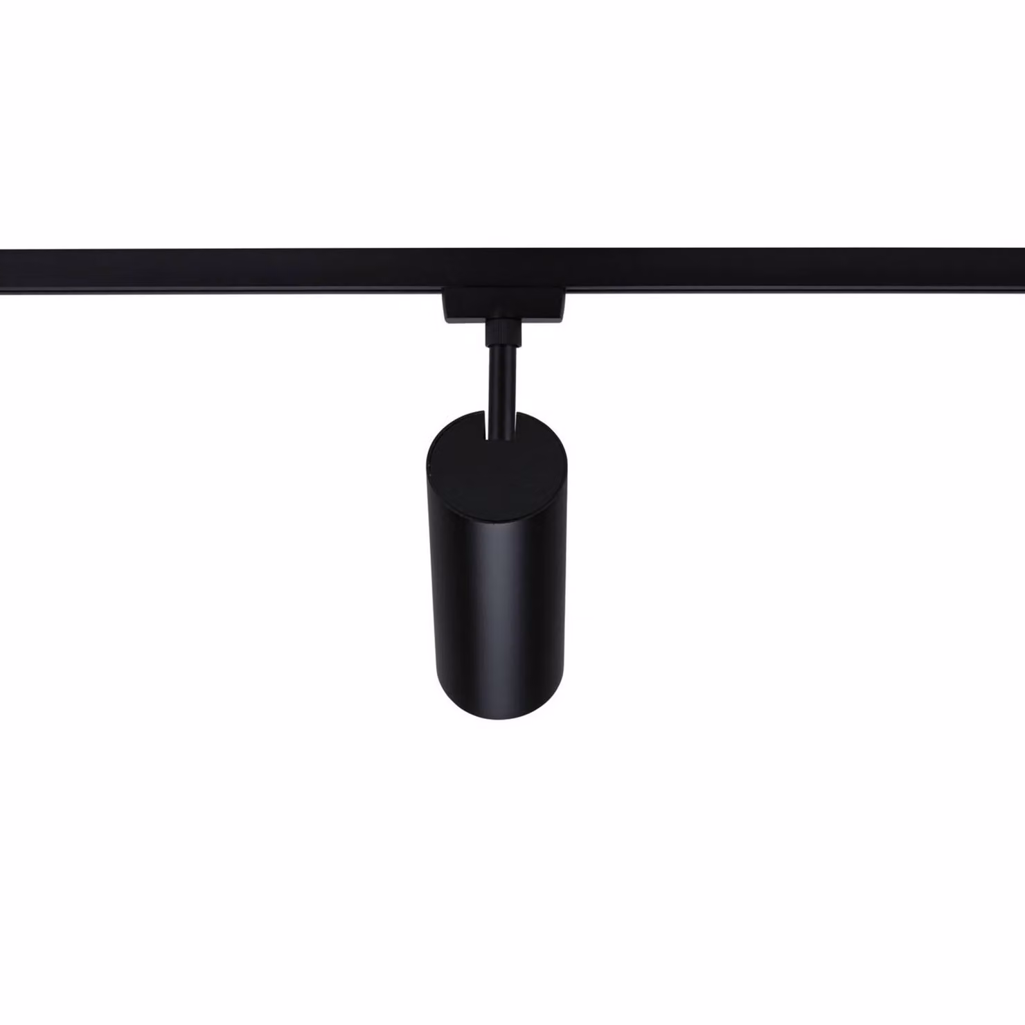 Paulmann URail Faretto a binario LED Theron nero 3.000 K Ø 6 cm Theron, dimmerabile, Nero, Soggiorno / Sala da pranzo, Plastica, Moderno