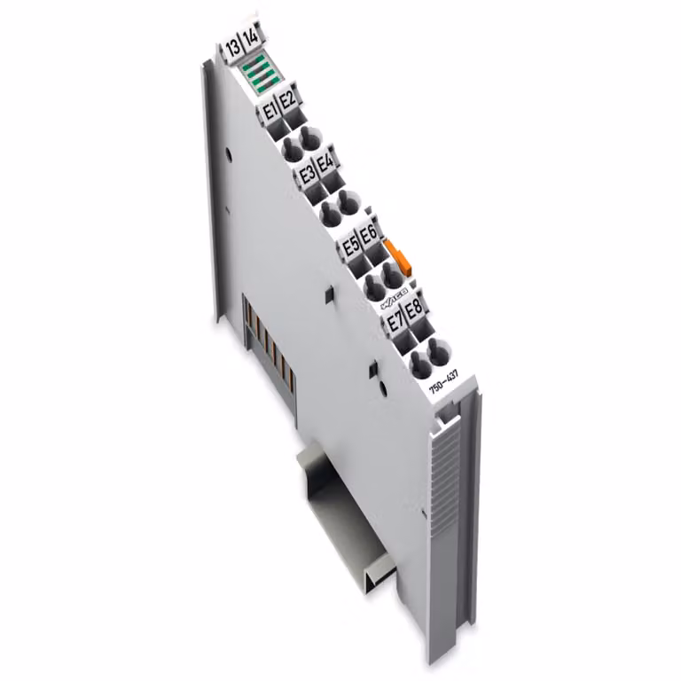 Wago 750-437, 8 canali, 0,5 kV, ingresso, 24 V, 12 x 100 x 67,8 mm
