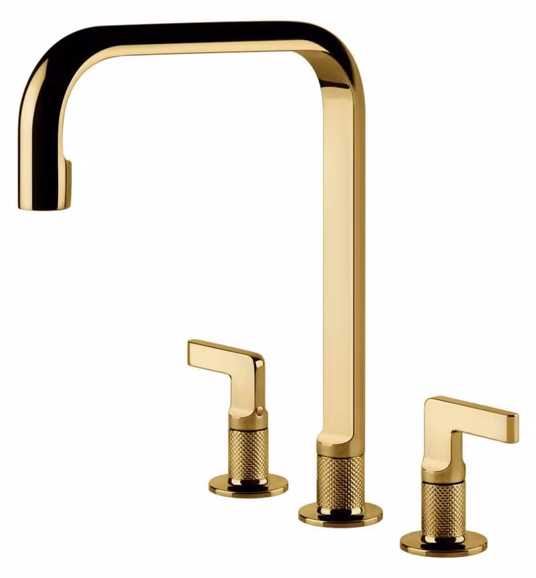 Gessi 58701, Standard, Oro, Maniglia a leva, Autochiudente, 3/8", Tipo U