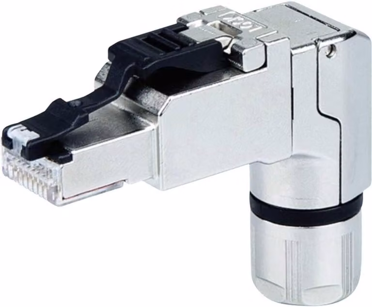 Teleg„rtner RJ45-Steckverbinder MFP8 Kat.6A 4x90 PROFINET