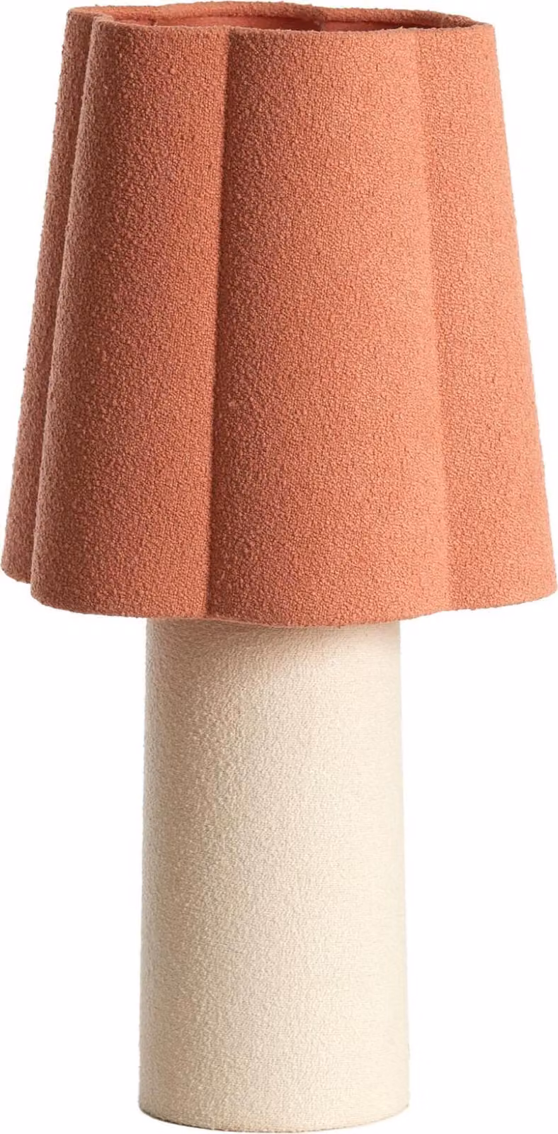 Lampada da tavolo - rosa - Musaby - tessile - lampada d'atmosfera - E27 - 1892889 - Light & Living