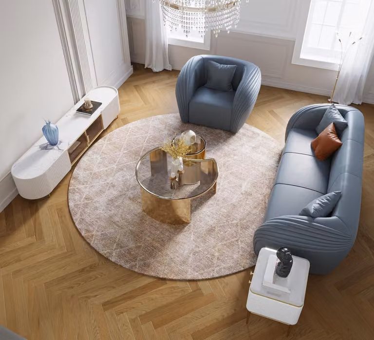 Couchtisch Edler Beistelltisch Wohnzimmer Klassischer Design Tisch Glas Tische