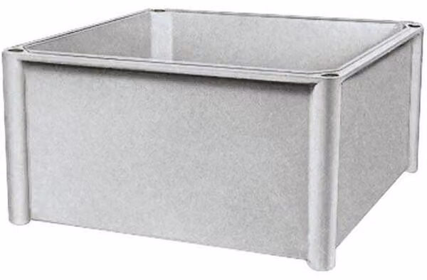 Schneider Electric, componente in poliestere, lato posteriore, involucro PLS 27x36x13,5 cm NSYFPLS2736G
