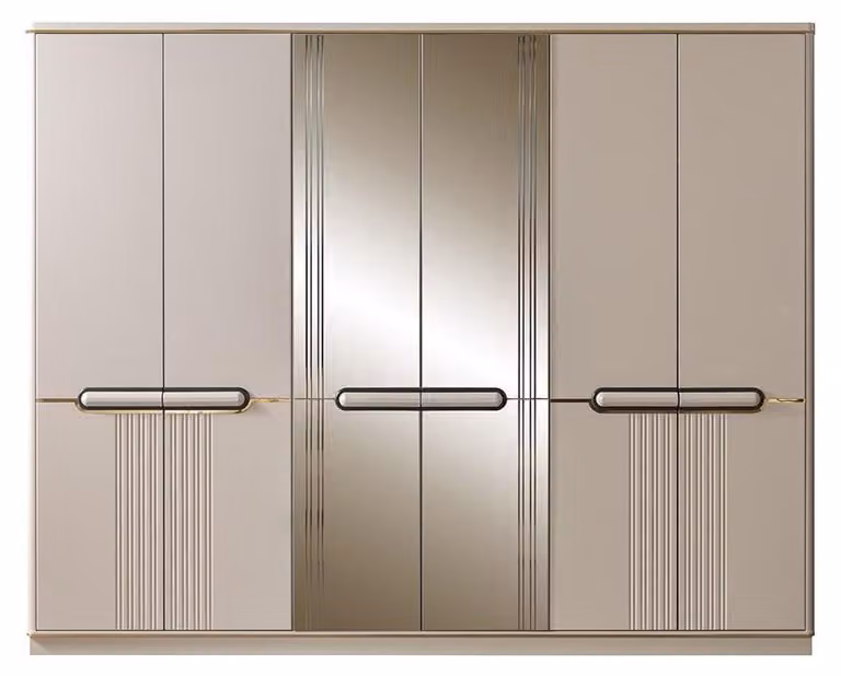 Armadio, stile moderno, colore bianco, nuovo, pratico, camera da letto spaziosa
