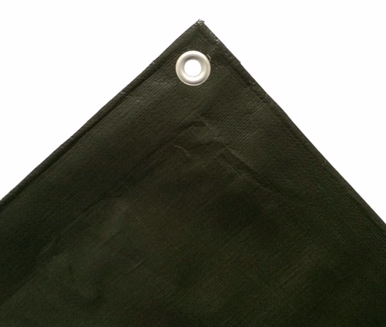 PolyTarp 210 PE-Abdeckplane (Farbe Grün, 1,5 x 6 m, 13 mm Ösen im Rand) 431506