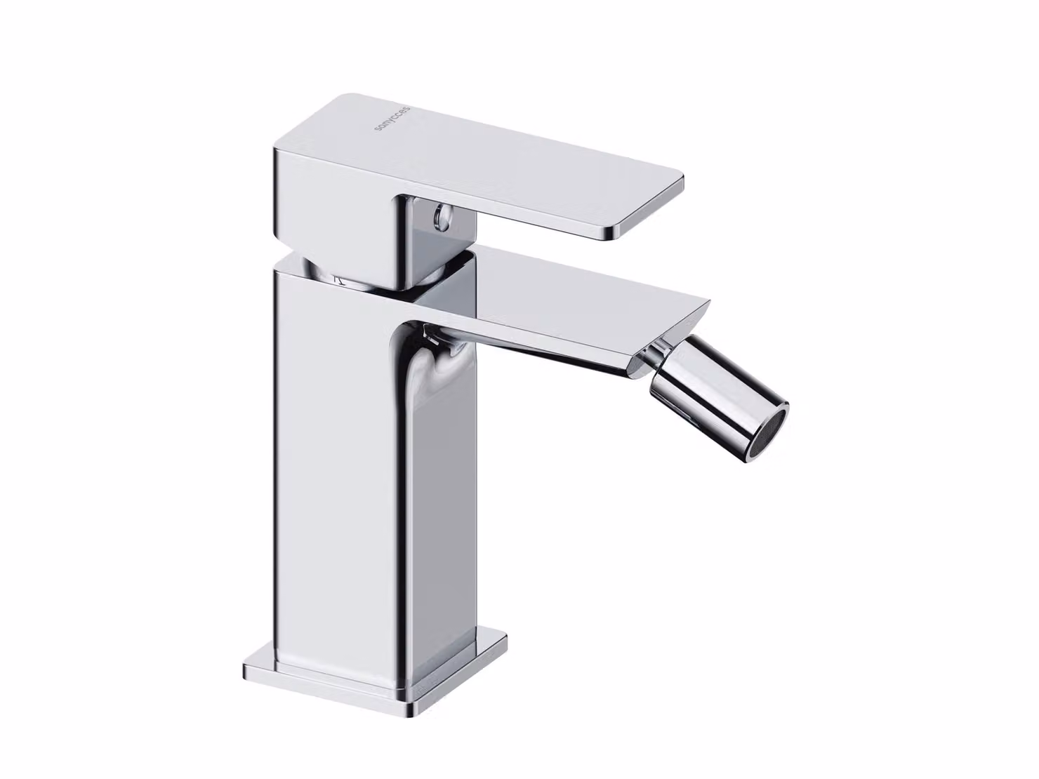 SANYCCES CUBO Miscelatore monocomando per bidet, cromo