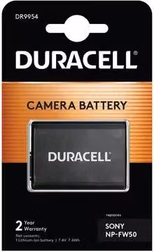Duracell Li-Ion batt. 1030 mAh per Sony NP-FW50