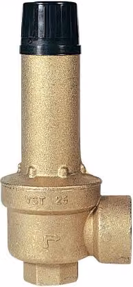 Valvola di Sicurezza a Membrana Watts Vst FF Tarata Inail Oro 1 x 11 x 4,6 Bar