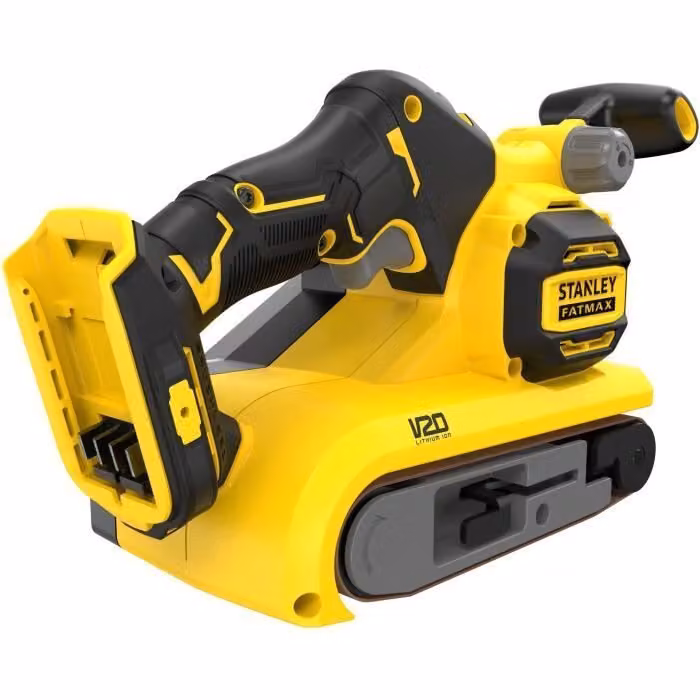 Levigatrice a nastro, Stanley Fatmax V20, 18 V, 76 mm x 457 mm, batteria, SFMCW223B-XJ