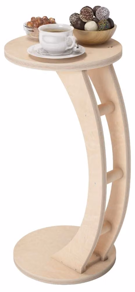 Tavolino da salotto in legno dal design moderno