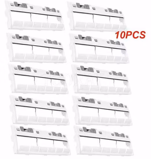 Filtro di ricambio per aspirapolvere, compatibile con diversi modelli Ecovacs, con setole, panno, 50x50 cm, verde.