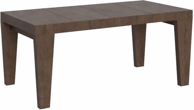 Tavolo allungabile 120/224x90 cm Spimbo Premium colore noce