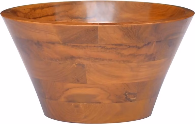The Living Store Lavabo in teak massiccio Φ40x20 cm