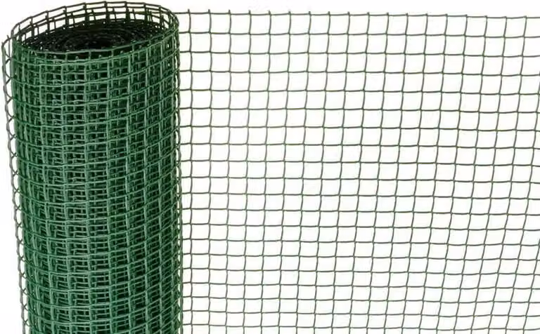 Rete ECONOMY 7, 1000/20x20 mm, maglia quadrata, 300g/m2, verde, interamente in plastica, confezione da 10 m