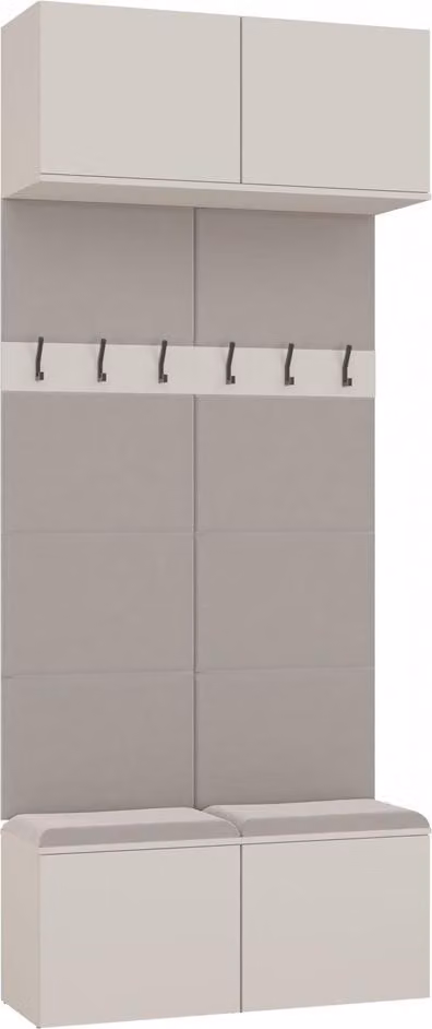 Armadio, cashmere / beige, 100 x 238 x 35 cm