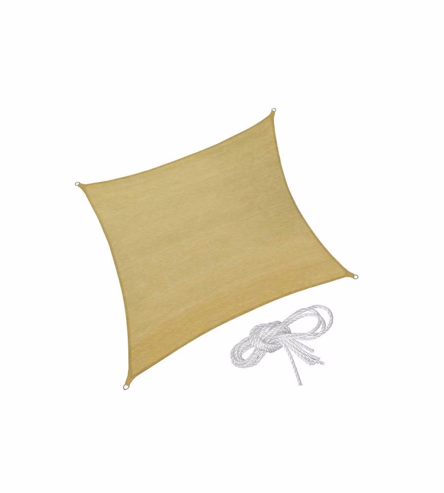 Vela Ombreggiante Beige Quadra 5X5 Trex 08587