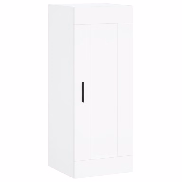 Armadietto a Muro Bianco 34,5x34x90 cm in Legno Multistrato