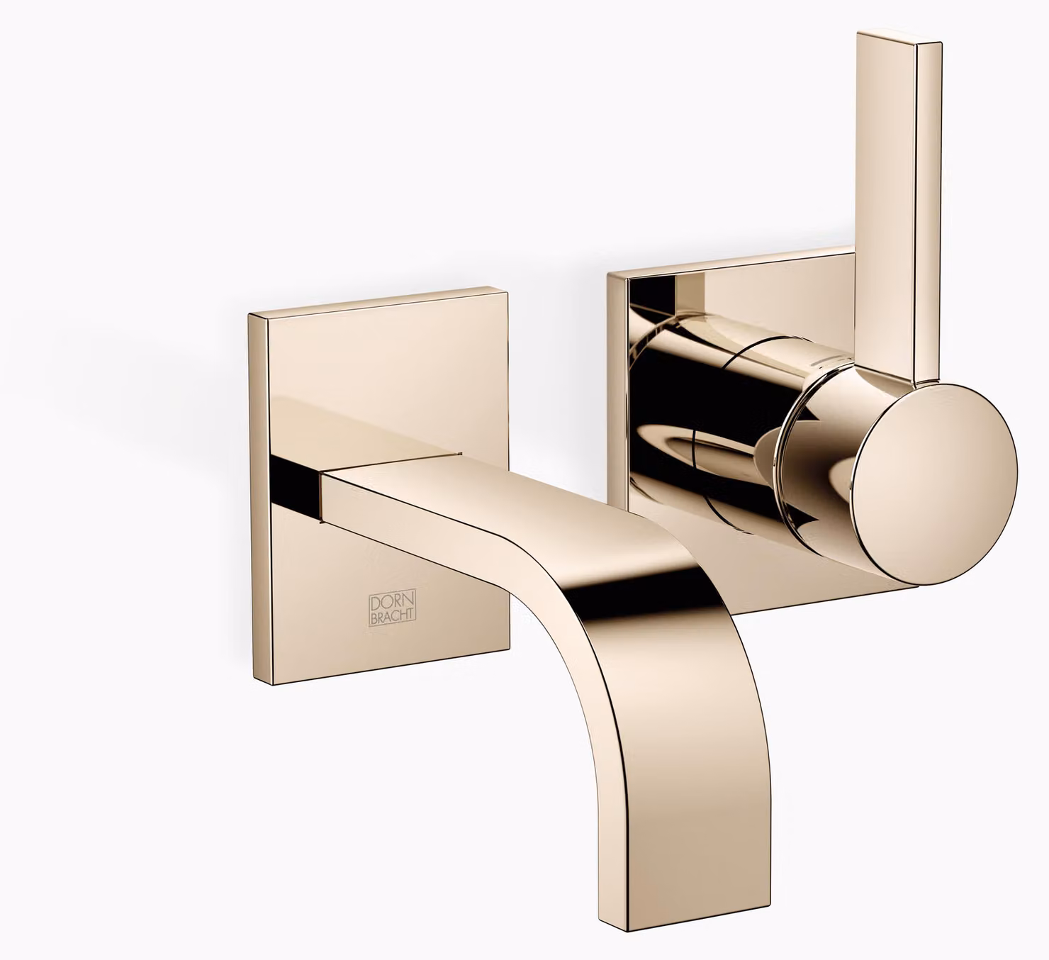 Dornbracht MEM Mitigeur monocommandé mural pour lavabos sans vidage, saillie 125mm, 36867782-47, 36867782-47
