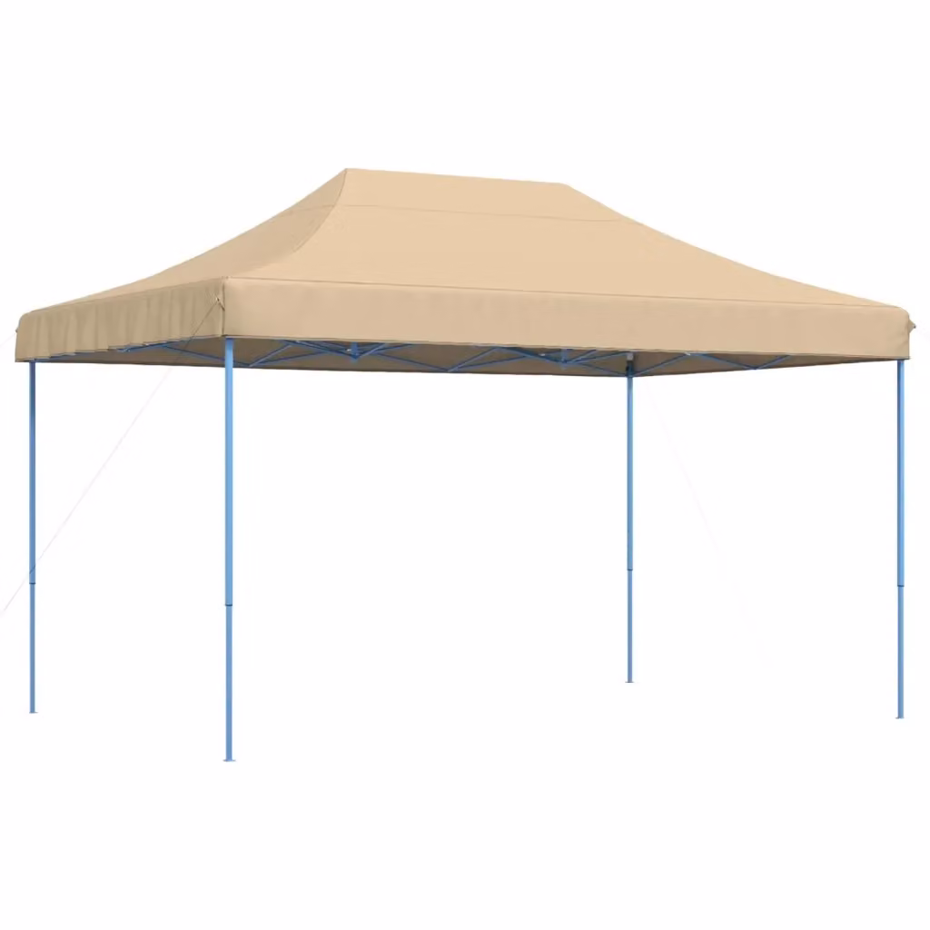 Tenda da festa beige in tessuto Oxford e acciaio L: 292 cm, P: 440 cm, H: 315 cm – 2
