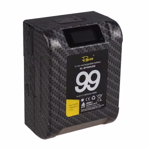 Batteria Rolux Smart V-Mount RL-BP0990SM 99WH 14,4 V 6875MAH