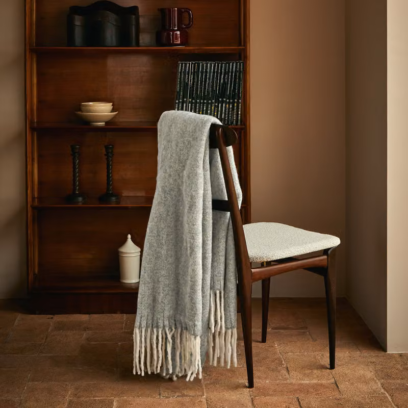 CROMATISMI Plaid - Taglia: 130x170,Colore: CROMATISMI - GRIGIO