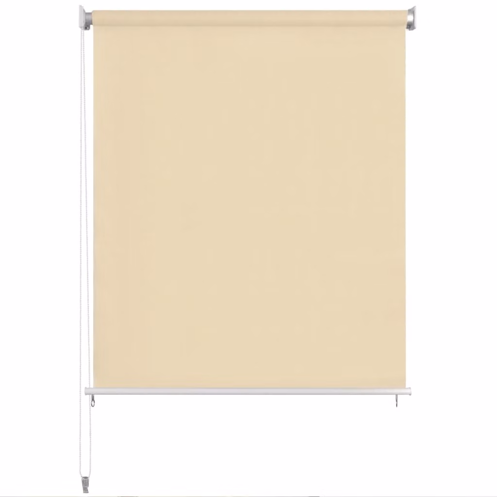 Tenda a Rullo per Esterni 120x140 cm Crema
