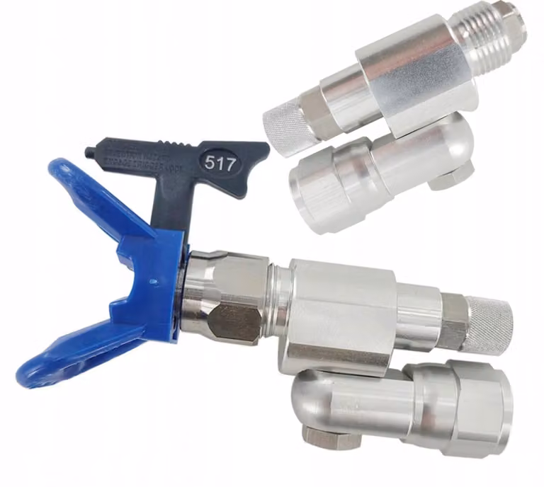 Zenthril Valvola HyperElite CleanShot con Ugello 517 e Coperchio per Spruzzatore di Vernice