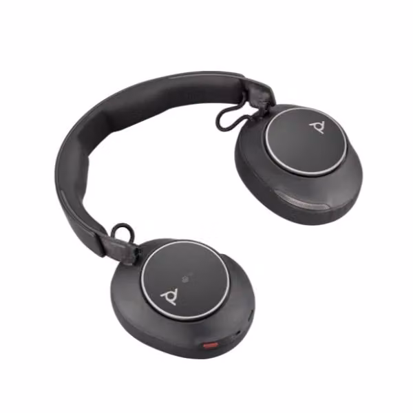 Cuffie HP Poly Voyager Surround 80 UC Nere con connettore USB-C, Bluetooth e adattatore USB-A, certificate per Microsoft Teams – 2
