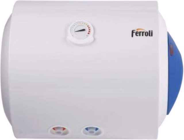 Scaldabagno Elettrico Ferroli Calypso 100 Orizzontale Bianco