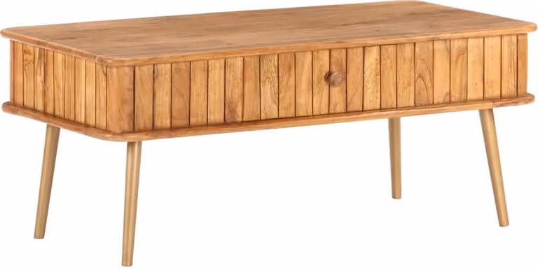 Maison Exclusive - Tavolino 100x50x40 cm in legno massello di acacia