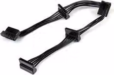Cavo interno Startech.Com con 4 prese femmina SATA colore nero, lunghezza 0,4 m, modello PYO4SATA