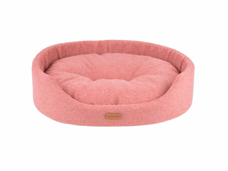Cuccia ovale MONTEGO rosa taglia S, M, L, XL, XXL Taglia: XL - 72x63x16 cm
