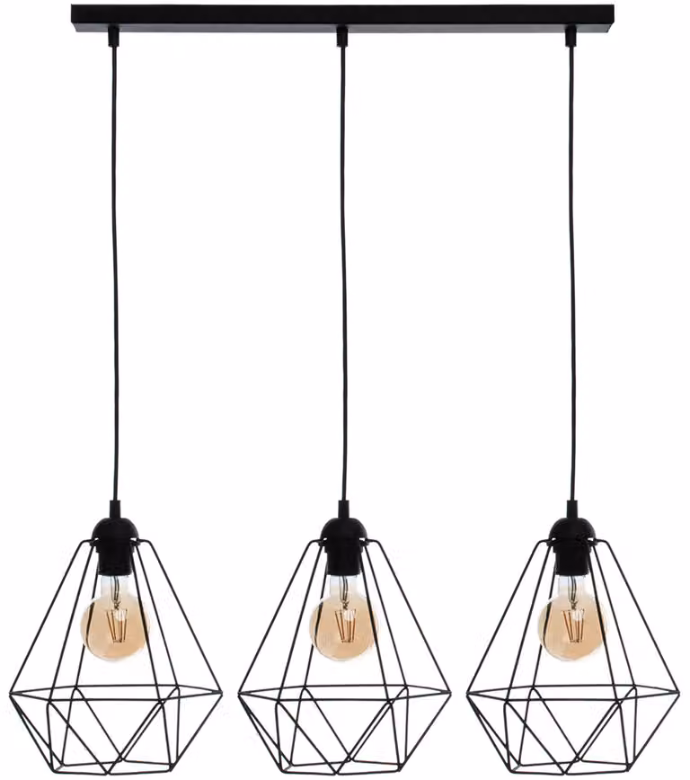 Lampadario 3x60W E27 BASKET MLP7215 Milagro