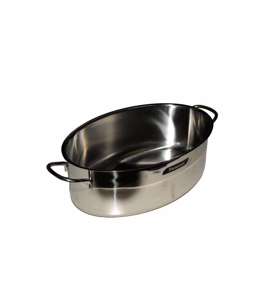 Casseruola Inox Ovale       Cm 32 Bonita Barazzoni