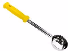Mestolo dosatore Lilly Codroipo in acciaio inox giallo da 90 g, Lunghezza: 32,5 cm