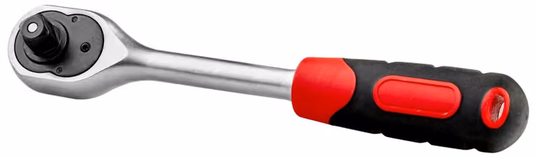 Schmith Profi, chiave a cricchetto articolata 1/2", chiave a cricchetto con meccanismo di inversione NS-GN12-72, 72 denti, acciaio CrV, chiave a cricchetto flessibile, ideale per l'officina, utensile manuale, qualità professionale