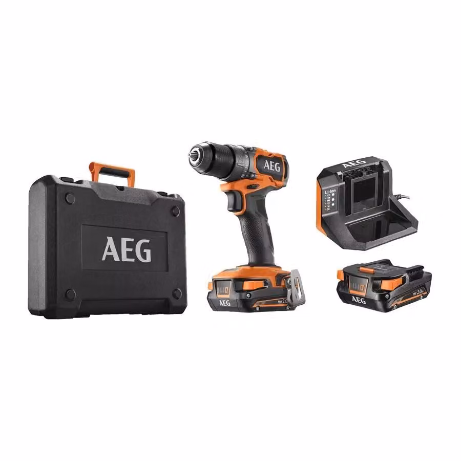 Trapano avvitatore subcompatto 18V senza spazzole BS18SBL2-202C AEG