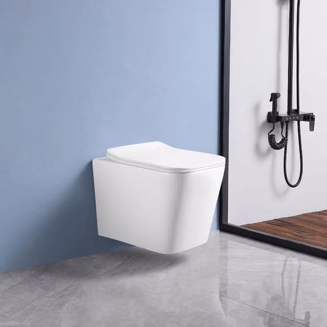 WC Sospeso TEZETA YJ-2303 in Ceramica Bianco Lucido con Scarico a Parete L: 52 cm, P: 37 cm, H: 34 cm – 1