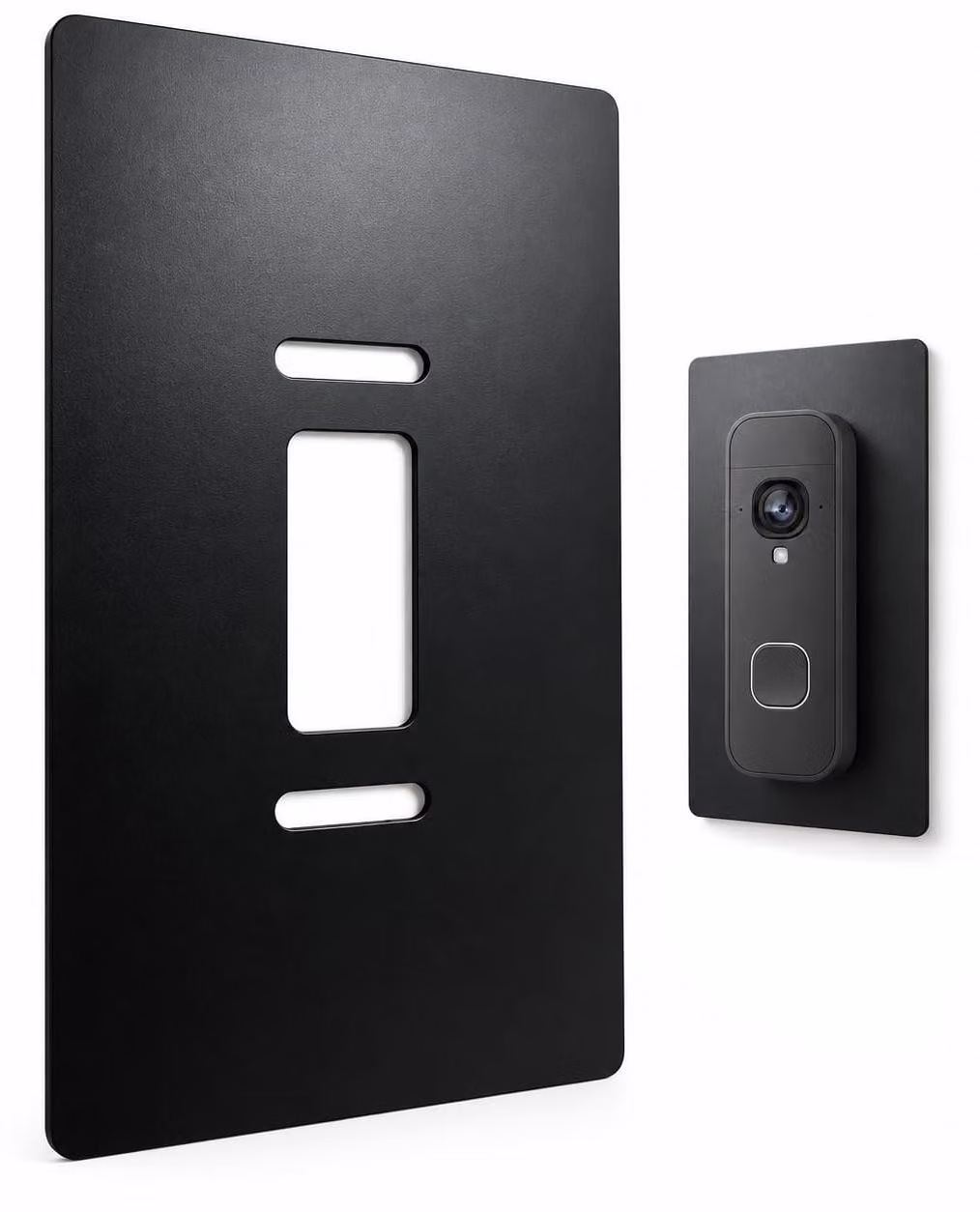 Telaio in acciaio inossidabile per videocitofono 2K, accessorio resistente agli agenti atmosferici