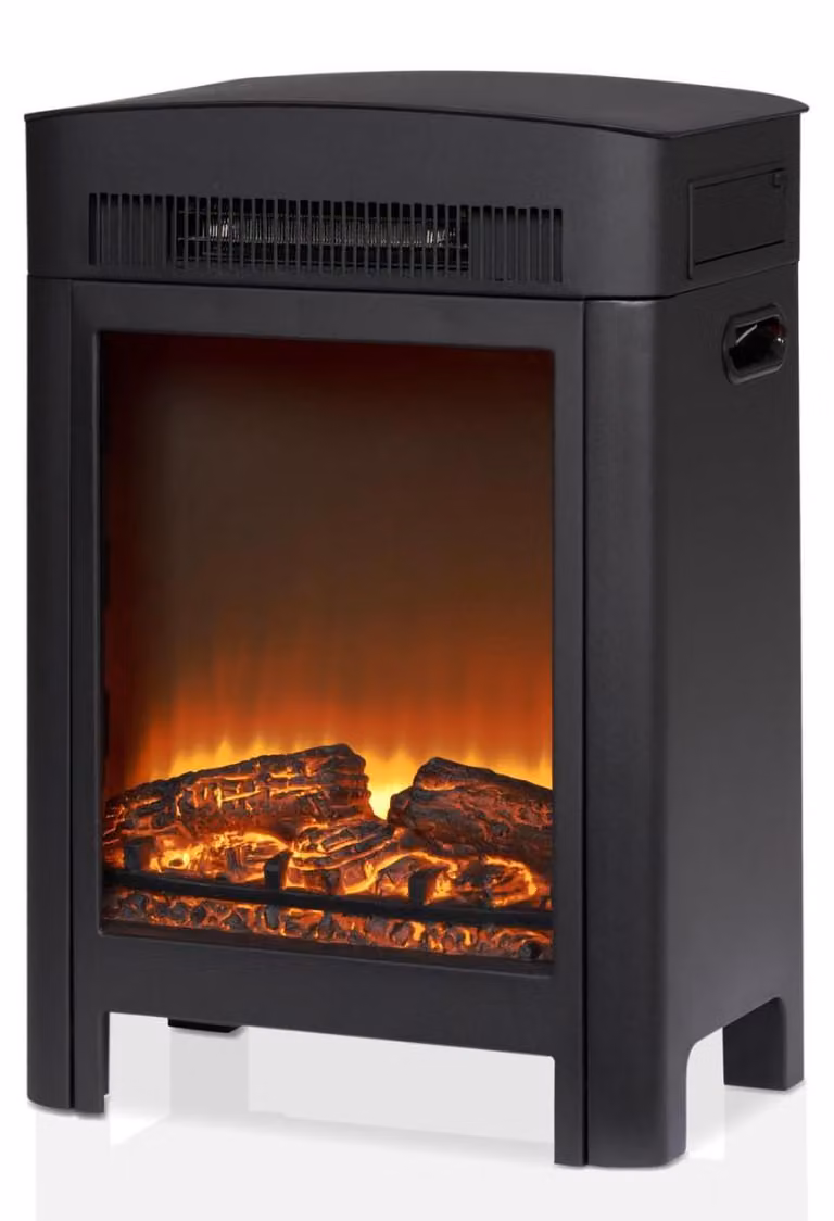 caminetto elettrico alpina Luzern - con effetto fiamma realistico - 1800-2000 Watt