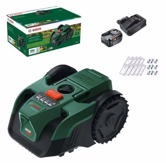 Robot tosaerba VisiMow100, con kit EEU, lame incluse