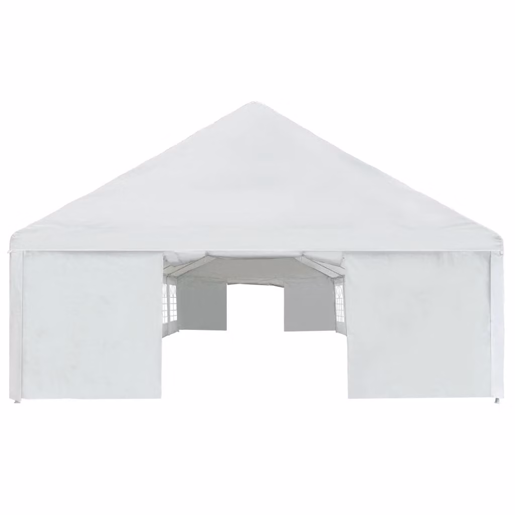 Tenda per feste PE 6x16 m bianco