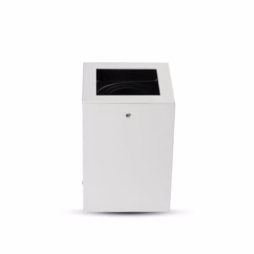 Portafaretto LED Montaggio a Plafone Quadrato GU10 e GU5.3 (MR16) Colore Bianco Orientabile
