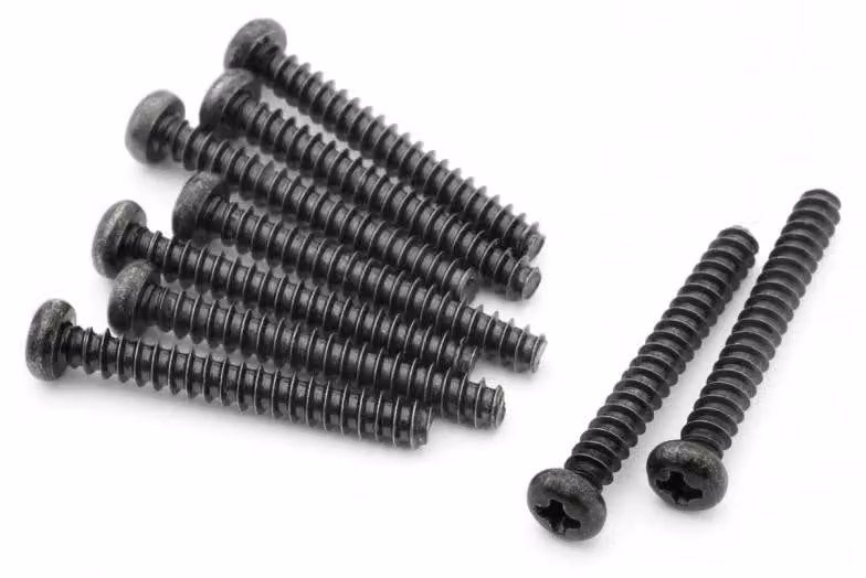 Vite a testa svasata, dimensioni 2,6 x 20 mm, modello PBHO