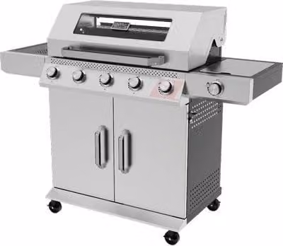 Barbecue Gas Salsa 5 con 1 Domus Fuochi 5 con 1 H 146 x 57 cm 113 cm