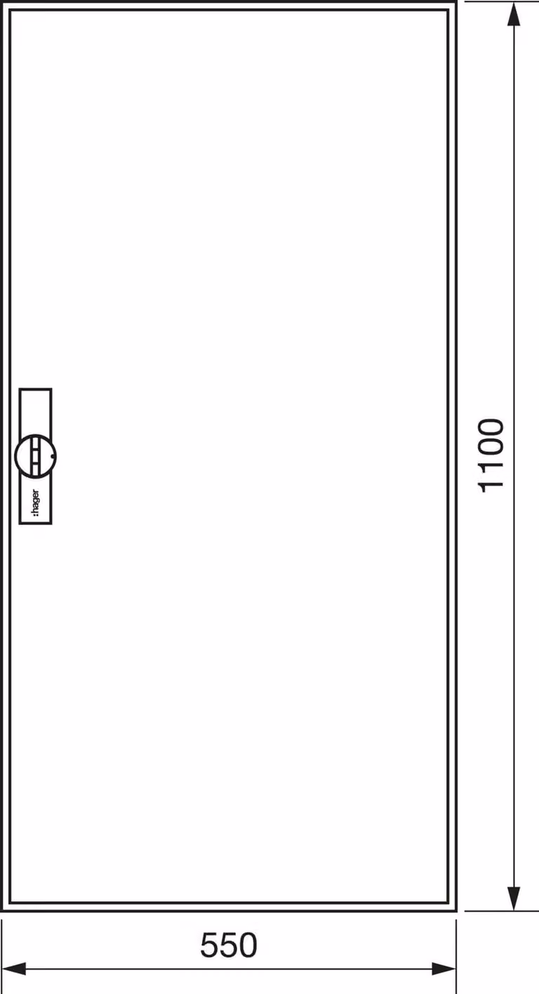 Hager ZB32S Colore del prodotto: Bianco (ZB32S)