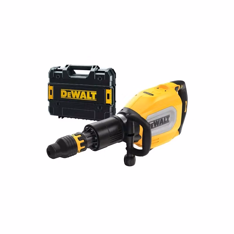 Martello demolitore SDS-Max DeWalt da 1700 W e 27 J, piccone giallo da 12,3 kg – 2