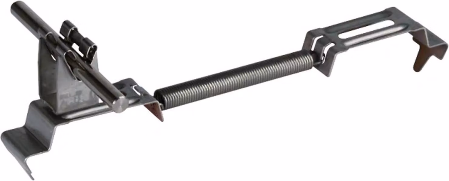 Supporto per cavi da tetto DEHN SPANNgrip, NIRO, H 20 mm, per Rd 8 mm, campo di serraggio 180-280 mm, 1 pz.