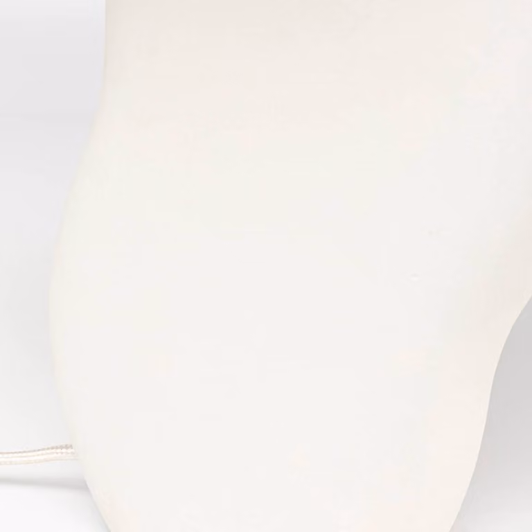 KARE Lampada da tavolo di design Nube, Bianco / Opale, Soggiorno / Sala da pranzo, Metallo, Lampada da tavolo