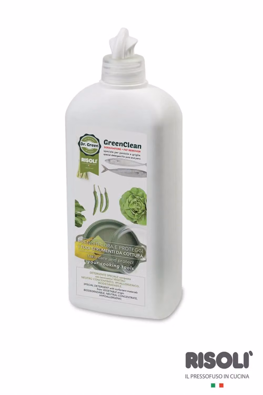 Detergente Green Clean per Dr Green, di Risolì